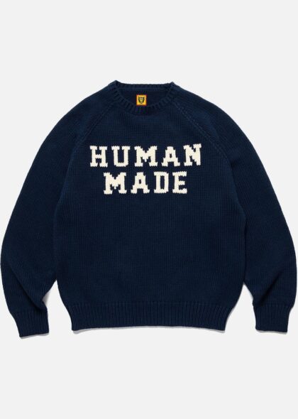 Human Made Bear Raglan Knit Sweater